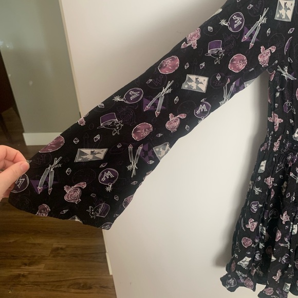 Harry Potter Potions Black Dress Bell Sleeve - Picture 5 of 5